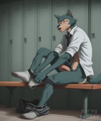 legoshi (beastars) from beastars by horny pepega