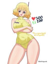 1girls 2d 2d_(artwork) 2d_artwork adult adult_female arm_under_breasts arms_crossed arms_under_breasts belly belly_button big_breasts blonde-haired_female blonde_female blonde_hair blonde_hair_female blue-eyed_female blue_eyes breasts busty busty_female busty_girl clone collarbone commission commission_art crossed_arms curvaceous curvaceous_body curvaceous_female curvaceous_figure curvaceous_hips curvaceous_thighs curvy curvy_body curvy_female curvy_figure curvy_hips curvy_thighs digital digital_art digital_drawing digital_drawing_(artwork) digital_media digital_media_(artwork) elbows female female_focus female_only fingernails fingers groin head_tilt high_resolution highres hourglass_figure inguinal_crease inguinal_ligament large_boobs large_breasts lean_figure leaning leaning_back leaning_to_the_side leotard looking_at_viewer martinpunk mature mature_female midriff narrow_waist navel one_piece post-timeskip short_hair shoulders simple_background slender_body slender_waist slim_waist solo standing strip_challenge stussy_(one_piece) thick_thighs thighs tilted_head topwear upper_body white_background wide_hips yellow_leotard yellow_topwear