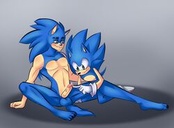 balls male_only niranna penis precum selfcest sonic_(series) sonic_the_hedgehog