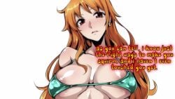 animated asmr big_ass big_breasts bikini_top challenge_failed edging failing_no_nut_november female joi joigang multiple_artists multiple_images nami_(one_piece) no_nut_november no_nut_sabotage one_piece orange_hair orgasm_denial seductive showing_off tagme video week_3