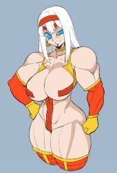 1girls baby_(dragon_ball) bra_(dragon_ball) bra_briefs corruption dragon_ball dragon_ball_gt female female_focus female_only human lipstick milf nikujuu_uc parasitic_possession possession post_transformation short_hair shounen_jump solo strongest_form_2 tagme transformation tuffle tuffleization