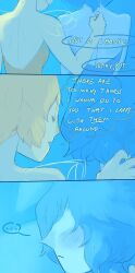 4girls blue_diamond_(steven_universe) blue_hair blue_pearl_(steven_universe) blue_skin cartoon_network comic_page couple dialogue dirty_talk fingering fondling fondling_breast girls_only intimacy intimate lesbian_kiss lesbian_sex stealth_sex steven_universe venusshuttrap yellow_diamond_(steven_universe) yellow_pearl_(steven_universe) yellow_skin yuri