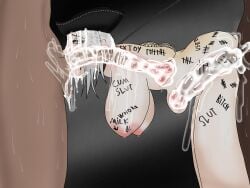 1girl2boys 1girls 2boys absurdly_large_cock balls beginner_artist big_ass big_balls big_breasts big_nipples big_penis black_background black_male bloodborne blowjob boy breasts chains collar cum cum_in_ass cum_in_mouth cum_in_pussy cum_inside cum_on_face cumshot deepthroat excessive_cum female fuck_toy green_eyes hat lady_maria_of_the_astral_clocktower male ninila29art penis rape raped sexual_assault slave videogame white_body white_hair white_skin