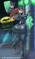 batman dc genderswap_(mtf) hartfie large_ass large_breasts rule_63 tagme thick_thighs wide_hips