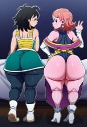 ahegao ahegao_face ai_generated big_breasts big_thighs chronoa dragon_ball dragon_ball_super dragon_ball_z gine interracial interracial_sex interspecies kaioshin_of_time monkey_tail penetration penis_in_pussy pink_hair pink_skin saiyan saiyan_armor saiyan_female saiyan_girl saiyan_tail sex sexy sexy_body sexy_female sexy_pose voluptuous voluptuous_female