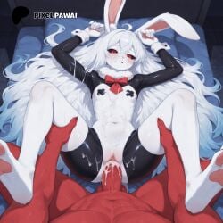 2d ai_generated animated anthro carrot_(one_piece) female female_penetrated furry pixelpawai vaginal vaginal_penetration vaginal_sex