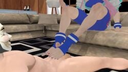 barefoot feet feet_up foot_fetish foot_lick footjob giantess manon_legrand mmd stomp stomped stomping stomping_on_balls tagme trample trampling video