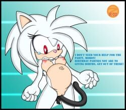 anthro birthday_suit impregnated kimoni_(sonic) pregnant sonic_(series) sonic_oc tentacle zeta_r-02 zetar02