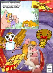 chip_'n_dale_rescue_rangers comic disney gadget_hackwrench nipples ray_jones