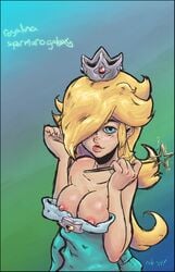 ecarlate female female_only human mario_(series) nintendo princess_rosalina solo straight_hair super_mario_galaxy