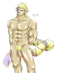 breath_of_fire breath_of_fire_iv cray_(breath_of_fire) male_only pubic_hair tagme