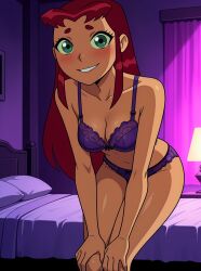 starfire (teen titans) from cartoon network by bubbleteexl