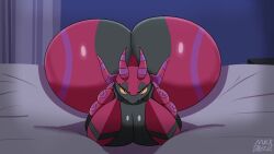 1boy 1girls animated anon anthro ass ass_clapping audible_creampie audible_ejaculation big_breasts bouncing_ass breasts breedable_hips clapping_cheeks creampie_request cum cum_in_pussy cum_inside dialogue excessive_cum female furry gluteal_fold hetero human indoors insect_girl jiggle jiggling_ass longer_than_10_seconds longer_than_30_seconds longer_than_one_minute looking_at_viewer looking_back lying lying_on_stomach mackdazzle male male_pov mesmerizing_ass penis pokemon pokemon_(species) pokephilia pov reverse_cowgirl_position riding riding_penis scolipede sex showing_off showing_off_ass sound straight straight_sex tail text thick_thighs thunder_thighs twerking vaginal_penetration video wide_hips wobbling_ass