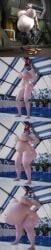 bbw big_breasts breasts cleavage female huge_breasts hyper hyper_belly hyper_breasts hyper_thighs imminent_vore inflation nipples nude overweight qzk_forte sequence tagme thick_thighs vore vore_belly weight_gain wide_hips