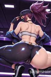 akali from k/da series by futarush