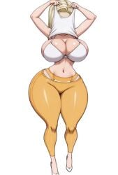1girls ai_generated alternate_version_available android_18 animated artist_request blonde blonde_female blonde_hair blonde_hair_female blue_eyes blue_eyes_female bouncing_ass bouncing_breasts cameltoe cleavage curvy dragon_ball erect_nipples female gigantic_breasts grok high_heels huge_areolae huge_ass nai_diffusion no_sound puffy_nipples realistic roque short_hair short_hair_female stable_diffusion thick_lips video voluptuous wide_hips yellow_hair