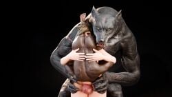 yummypixels1 tracer overwatch overwatch_2 1girl 1girls 2boys 2dicks holding_head holding_waist holding_hips upside-down carrying carrying_partner 69 standing standing_69 69_standing dark-skinned_male testicles sucking_balls holding muscular_female anthro werewolf 1anthro feral feral_on_female feral_on_human thick_thighs canine_penis penis long_penis knotted_penis knot penis_out pussy_on_penis penis_grinding riding_penis pussy_covered fat_cock horny_female threesome