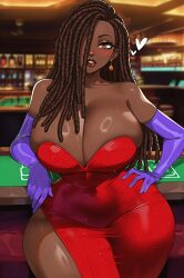 jessica rabbit (cosplay) from original by mrtecta