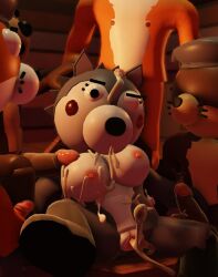 baren (piggy) from piggy (game) by piggypornmodeller