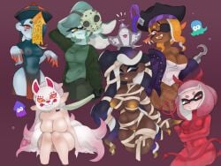 big man (splatoon) from halloween by vespbee