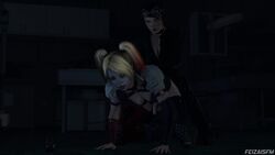 3d all_fours animated batman:_arkham_knight batman_(series) bouncing_breasts breasts catwoman catwoman_(arkham) catwoman_(arkham_knight) cleavage dc dc_comics feizaisfm from_behind futa_on_futa futa_only futanari harley_quinn harley_quinn_(arkham) harley_quinn_(arkham_knight) intersex selina_kyle sex sound source_filmmaker video