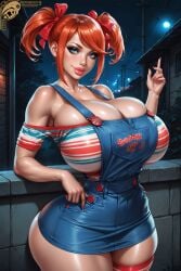 chucky from child's play by bythebrokenone