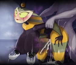 2025 alien alien_humanoid animal_humanoid areola arthropod arthropod_humanoid big_areola big_breasts big_nipples blush bodily_fluids breasts clenched_teeth cum cum_in_vagina cum_inside duo female female_penetrated genital_fluids heart_eyes heart_symbol hi_res huge_areola huge_breasts huge_nipples human human_on_humanoid human_penetrating human_penetrating_humanoid humanoid humanoid_penetrated insect_humanoid insects interspecies lactating looking_pleasured male male/female male_penetrating male_penetrating_female mammal mdthetest my_life_as_a_teenage_robot nickelodeon nipples not_furry nude penetration penile penile_penetration penis_in_vagina sex simple_background sweat teeth vaginal_fluids vaginal_penetration vaginal_penetration vexus wide_hips