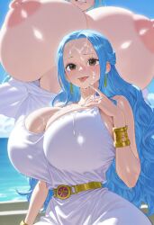 nefertari vivi from one piece by siluleus
