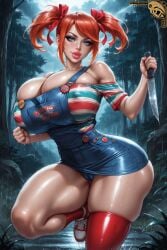 chucky from child's play by bythebrokenone