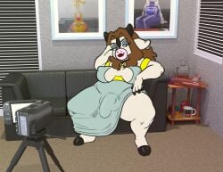 1futa 2025 2_horns absurd_res alcohol amogus anthro balls_outline bedroom_eyes beverage big_breasts black_body black_collar black_fur black_horn blue_clothing blue_dress blue_eyeshadow bovid bovine breasts brown_eyes brown_hair bulge camera casting_couch cattle charliepops clothing collar container cup detailed_bulge digital_media_(artwork) disney dress eyelashes eyeshadow front_view fur furniture futa_only futanari gazelle_(zootopia) genital_outline gynomorph hair half-closed_eyes hand_on_face hand_on_own_face hi_res horn innersloth inside intersex lipstick looking_at_viewer makeup mammal mug multicolored_body multicolored_clothing multicolored_dress multicolored_fur narrowed_eyes nintendo nipple_outline on_sofa penis_outline picture_frame pink_nose pose red_lipstick rubik's_cube seductive sex_toy sitting sitting_on_sofa sofa solo toriel two_tone_body two_tone_clothing two_tone_dress two_tone_fur undertale undertale_(series) vibrator white_body white_ears white_fur yellow_clothing yellow_dress zootopia