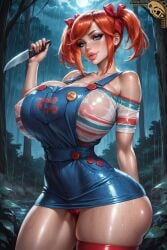 chucky from child's play by bythebrokenone