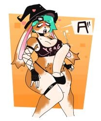 1futa blush bunlith_(b0tster) clothed clothed_futa cum ejaculation erect_penis erection errorplush furry futanari handsfree_ejaculation heart_symbol lagomorph leaking_cum solo_futa trans_woman transfem witch_hat