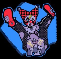 2025 5boys ahe_gao balls blonde_hair body_writing chastity_cage cherishedlemon clown clown_makeup clown_shoes femboy flat_chastity_cage gay harness jester_hat male male/male/male/male/male male_only nipple_piercing nipples original original_character precum quadruple_anal spiked_anklet spiked_collar sweat sweatdrop testicles torn_fishnets torn_leggings twink yaoi