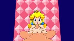 beep_block_skyway_(music) mario_(series) minus8 naked naked_female nude nude_female ppppu ppppu_(original) princess_peach tagme video