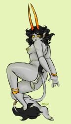 1futa 2d 8-8it balls barefoot breasts digital_media ellsee_raines full_body futa_only futanari grey_skin homestuck homestuck_troll humanoid intersex ms_paint_adventures nipples nude penis simple_background solo testicles trans_woman vast_error