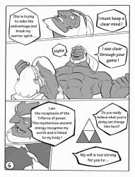 asking_for_it big_dick comic_cover comic_page comic_panel comic_strip comics cum dopalnsfw doujinshi drinking_cum fanart ganondorf hentai horny_female parody zelda_(tears_of_the_kingdom)