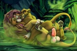 2025 4_toes animal_genitalia anus balls bedroom_eyes digital_drawing_(artwork) digital_media_(artwork) disney duo feet felid feline female female_penetrated feral feral_on_feral feral_penetrated feral_penetrating fur genitals hair hi_res hindpaw lion male male/female male_penetrating male_penetrating_female mammal narrowed_eyes open_mouth pantherine pawpads paws penetration penile penile_penetration penis seductive sex smile stripes tail tail_tuft the_lion_king toes tuft utku_(asonix) vaginal_penetration vaginal_penetration vitani_(the_lion_king) vulva xtreme3246