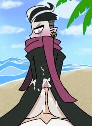 2025 2boy 2boys 2male 2males ass beach beach_background beach_sex big_ass big_butt black_clothing blush blushing bottomless buttjob covered_buttjob cum cum_on_ass cumshot danganronpa danganronpa_(series) danganronpa_2 danganronpa_2:_goodbye_despair digital_art digital_drawing digital_drawing_(artwork) digital_media_(artwork) earring gay goth goth_boy gundham_tanaka hajime_hinata hinata_hajime hotdogging light-skinned_male light_skin light_skinned_male looking_back male/male male_on_male multicolored_hair pale-skinned_male pale_skin pale_skinned_male pov procreate procreate_(medium) procreate_(software) purple_scarf scar_across_eye scar_on_face scarf sunset_synth super_danganronpa_2 super_danganronpa_2:_goodbye_despair tanaka_gundham toony two-tone_hair two_tone_hair undercut yaoi