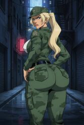 sonya blade from mortal kombat