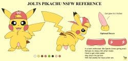 anus artist_logo backwards_baseball_cap backwards_hat balls baseball_cap boxers_(clothing) clothing english_text feral fur generation_1_pokemon genitals hat headgear headwear hi_res jolts_(pichu90) logo male male_feral nintendo pattern_boxers pattern_clothing pattern_underwear penis pichu90 pikachu pokemon pokemon_(species) simple_background solo tapering_penis text underwear x_anus yellow_body yellow_fur
