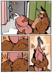 absorption absorption_vore anthro assimilation balls bearcat big_balls big_penis bovid bovine brown_body bull canine canine cock cock_vore cum dick feline furry gay goo_creature goo_transformation gray_body growth homosexual hyper_balls hyper_penis male male/male male_only male_penetrating markings merging muscle_growth muscles muscular muscular_male penetration penis penis_growth semen sex slime snow_leopard spots testicles transformation trencalos tusks veiny_penis vore
