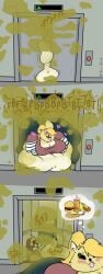 1girls anthro anthroskunkfromthe90s chubby chubby_anthro chubby_female color corndog digital_drawing_(artwork) digital_media_(artwork) drink drinking_cup elevator enjoying_farting fart fart_fetish fart_torture fat_anthro fat_ass female final_part fries hamburger heart_symbol hearts hearts_around_head hyper hyper_belly hyper_fart knocked_out meat_wall_(body_type) no_source obese obese_anthro obese_female old_art part_4 part_of_a_set part_of_comic passed_out png png_file puntthepoodle relieved smiling ssbbw thinking_about_food thought_bubble unaware_buttcrush unaware_facefart unintentional