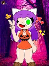 ava_yumekawa_(kingprui40_dash) halloween kingprui40_dash oc tagme