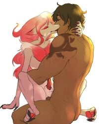 anal anal_sex animal_genitalia animal_penis anthro anthro_penetrated ass balls canid canine canine_genitalia canine_penis cherry_blossom_(sk8) claws duo erection finger_claws fur generation_8_pokemon genitals green_hair grey_body grey_fur hair hi_res hisuian_form hisuian_zoroark human human_on_anthro human_penetrating human_penetrating_anthro interspecies joe_(sk8) kissing male male/male male_on_anthro male_penetrated male_penetrating male_penetrating_male mammal muscular muscular_male nintendo on_lap pawpads penetration penile penile_penetration penis peregr1ne pink_body pink_fur pink_pawpads pokemon pokemon_(species) pokephilia regional_form_(pokemon) sex shaded simple_background sitting_on_lap size_difference sk8_the_infinity snout spread_legs spreading tattoo toe_claws white_background white_body white_fur