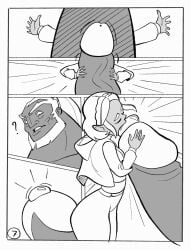 asking_for_it big_dick comic_cover comic_page comic_panel comic_strip comics cum dopalnsfw doujinshi drinking_cum fanart ganondorf hentai horny_female parody zelda_(tears_of_the_kingdom)