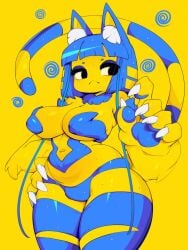 ankha from animal crossing by slugbox