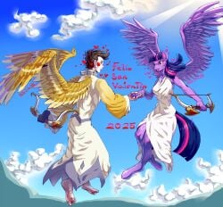 adam_(hazbin_hotel) cakeplayer101 my_little_pony nihilishn no_sex twilight_sparkle_(mlp)