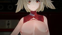 big_breasts big_nipples big_thighs blue_hair burnice_white cum cum_in_mouth cum_kiss lesbian_kiss long_hair oral oral_sex short_hair small_breasts tagme titjob titjob video voice_acted white_hair wise_(zenless_zone_zero) yuri