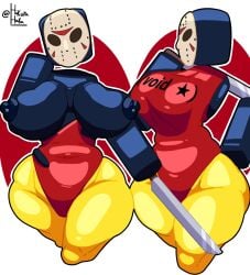 combat_initiation forsaken_(roblox) hikurahaka jason_(forsaken) jason_voorhees roblox roblox_game robloxian