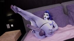 1futa 3d 3d_(artwork) 3d_model 3d_render balls ballsack big_penis blue_body blue_hair blue_skin breasts earrings erect_futa erect_penis erection feet fully_nude futa_only futanari gtmtr huge_balls huge_cock large_penis looking_at_viewer naked naked_futa nipples nyl_widowmaker overwatch overwatch_2 penis ponytail pose self_upload spreading stockings tied_hair uncircumcised widowmaker